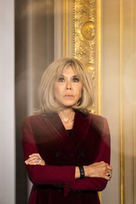 Non Au Harcelement Awards Ceremony - Paris Brigitte Macron attends the No to Bullying award ceremony at the Elysee Palace in Paris, France, 21 May 2025. France s Ministry of National Education organizes each year the Non au harcelement (No to Bullying) contest in schools to raise awareness and promote values such as kindness and inclusion. Photo by Eliot Blondet ABACAPRESS.COM Paris France France  Copyright: xBlondetxEliot ABACAx