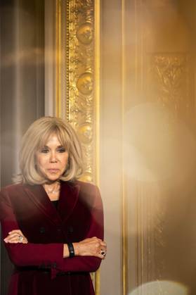 Non Au Harcelement Awards Ceremony - Paris Brigitte Macron attends the No to Bullying award ceremony at the Elysee Palace in Paris, France, 21 May 2025. France s Ministry of National Education organizes each year the Non au harcelement (No to Bullying) contest in schools to raise awareness and promote values such as kindness and inclusion. Photo by Eliot Blondet ABACAPRESS.COM Paris France France  Copyright: xBlondetxEliot ABACAx