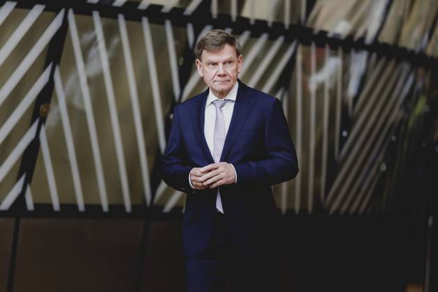 Johann Wadephul (CDU), Bundesaussenminister, aufgenommen beim Familienfoto im Rahmen des Treffens der Aussenministerinnen und Aussenminister der Europaeischen Union und der Afrikanischen Union in Bruessel, 21.05.2025. Fotografiert im Auftrag des Auswaertigen Amtes. Bruessel Belgien Copyright: xFlorianxGaertner AAx