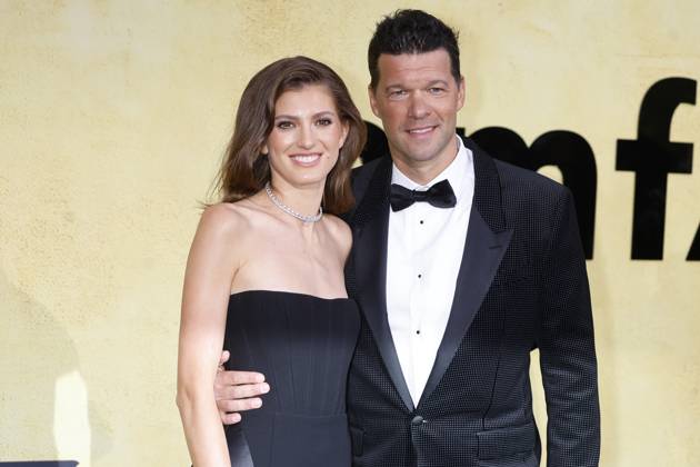 May 22, 2025, Cannes, France: Sophia Schneiderhan and Michael Ballack arrive at the 31st amfAR Cannes Gala during the 78th Annual Cannes Filmfest at Hotel du Cap-Eden-Roc in Cap d Antibes, France, on 22 May 2025. Photo: Cannes France - ZUMAm179 20250522_zep_m179_418 Copyright: xAlecxMichaelx