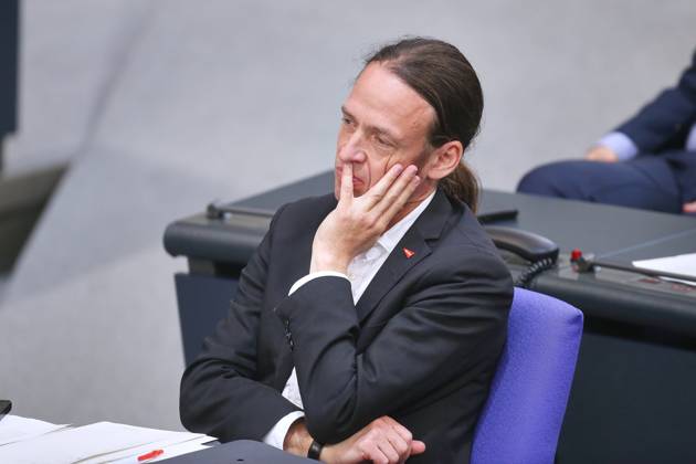 Berlin, Deutschland, 21.05.2025: Deutscher Bundestag: 6. Bundestagssitzung: Pascal Meiser, Linke Copyright: xdtsxNachrichtenagenturx dts_68255