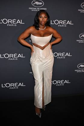 Cannes L Oreal Lights On Women Worth Award Fatou Guinea attending the L Oréal Paris Lights on Women s Worth Award ahead of 78th Cannes Film Festival in Cannes, France on May, 23, 2025. Photo by Julien Reynaud APS-Medias ABACAPRESS.COM Cannes France  Copyright: xReynaudxJulien APS-Medias ABACAx