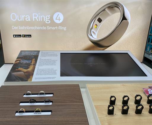 18.05.2025, NRW, Deutschland, Gesundheit, Fitness Tracker, Oura Ring 4 in verschiedenen Versionen, Deutschland Copyright: xD.xKerlekin SnowfieldxPhotographyx SF210525OuraRingD2