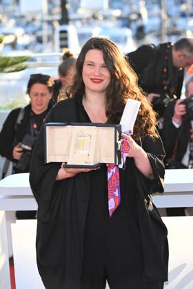 Cannes, 78th Cannes Film Festival 2025, Photocall Winners Cannes, 78th Cannes Film Festival 2025, Photocall Palmares In the photo Mascha Schilinski Cannes France  Copyright: xIPA ABACAx