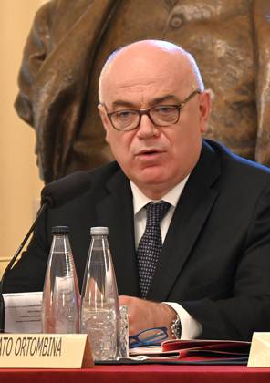 Milan,Italy Teatro alla Scala presentation of the 2025-2026 institutional season Milan, Italy Teatro alla Scala presentation of the 2025-2026 season institutional conference In the photo: Fortunata Ortombina superintendent and artistic director Teatro alla Scala Milan Italy Copyright: xIPA ABACAx
