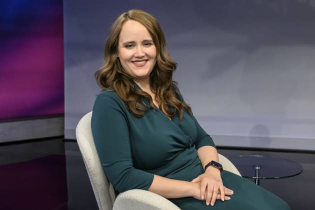 News Themen der Woche KW22 Bilder des Jahres 2025, News 05 Mai News Bilder des Tages GER, Berlin, Studio, zu Gast bei - maischberger, Polittalk, TV, Format, mit Moderatorin - Sandra Maischberger, Das Erste, aus Adlershof - am Studio 20, im Bild v.l.: Ricarda Lang, B˜90 Grüne (ehemalige Parteivorsitzende) 27.05.2025, Copyright: HMBxMedia UwexKoch