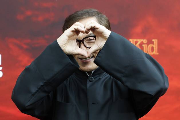 Entertainment Themen der Woche KW22 Bilder des Jahres 2025, Entertainment 05 Mai Entertainment Bilder des Tages Jackie Chan arrives on the red carpet at the Karate Kid: Legends Premiere at SVA Theater on Tuesday, May 27, 2025 in New York City.  NYP20250527231 JohnxAngelillo