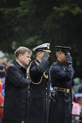 Johann Wadephul (CDU), Bundesaussenminister, aufgenommen bei einer Kranzniederlegung auf dem Nationalfriedhof Arlington. Washington, 28.05.2025. Fotografiert im Auftrag des Auswaertigen Amtes Washington United States Copyright: xThomasxTrutschel AAx