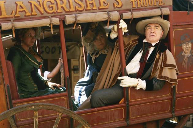 Deadwood (Year 3) - filmstill CYNTHIA ETTINGER & BRIAN COX in Deadwood (Year 3) Copyright: xSuppliedxbyxCapitalxPicturesx
