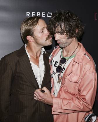 June 7, 2025, West Hollywood, California, USA: Creed Garnick and Tyson Ritter attend the Cottonmouth Los Angeles Premiere. West Hollywood USA - ZUMAb173 20250607_aap_b173_052 Copyright: xBillyxBennightx