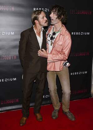 June 7, 2025, West Hollywood, California, USA: Creed Garnick and Tyson Ritter attend the Cottonmouth Los Angeles Premiere. West Hollywood USA - ZUMAb173 20250607_aap_b173_089 Copyright: xBillyxBennightx