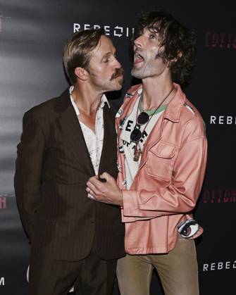 June 7, 2025, West Hollywood, California, USA: Creed Garnick and Tyson Ritter attend the Cottonmouth Los Angeles Premiere. West Hollywood USA - ZUMAb173 20250607_aap_b173_094 Copyright: xBillyxBennightx