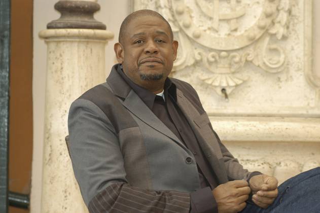 Photocall for The Last King Of Scotland FOREST WHITAKER Photocall for The Last King Of Scotland held at Hotel Eden, Rome, Italy. February 15th, 2007 half length grey gray jacket goatee facial hair CAP CAV Luca Cavallari Rome Italy Copyright: xLucaxCavallari CapitalxPicturesx