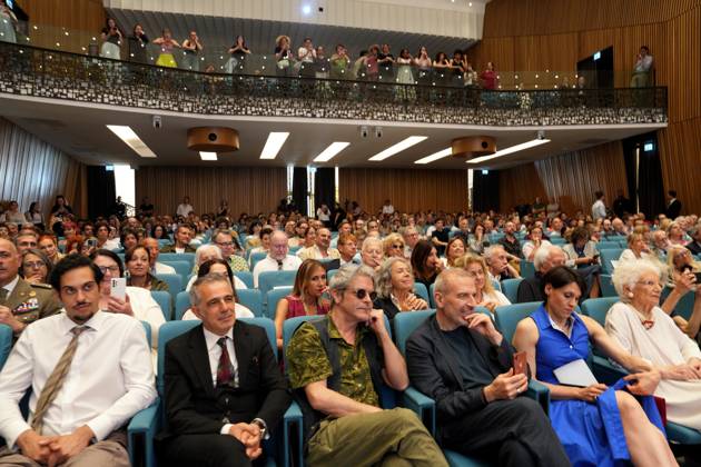 Milan, University of Studies, Awarding of the Honorary Master s Degree in Music, Culture, Media Performance to Ornella Vanoni,  Copyright: xDuilioxPiaggesix xipa-agency.netx xDuilioxPiaggesix IPA_Agency_IPA58927270