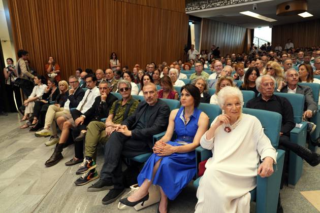 Milan, University of Studies, Awarding of the Honorary Master s Degree in Music, Culture, Media Performance to Ornella Vanoni  Copyright: xDuilioxPiaggesix xipa-agency.netx xDuilioxPiaggesix IPA_Agency_IPA58927618
