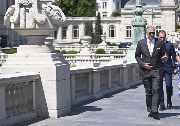 Presentation Of The 2025 Francqui Prize BRUSSELS, BELGIUM - JUNE 12 : King Philippe presents the Francqui 2025 Prize in Human Sciences at the Palais des Académies in Brussels..on June 12, 2025 in Brussels, Belgium, 12 06 2025 Brussels Belgium  Copyright: xBertxVanxDenxBrouckex
