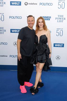 Award - The Power List - Germany s Top 50 Tim Raue und Katharina Raue bei The Power List - Germany s Top 50 im Restaurant Sphere im Fernsehturm am 05.06.2025 in Berlin Copyright: xEventpressxKochanx