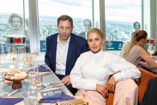 Award - The Power List - Germany s Top 50 Lars Klingbeil und Caroline Daur bei The Power List - Germany s Top 50 im Restaurant Sphere im Fernsehturm am 05.06.2025 in Berlin Copyright: xEventpressxKochanx