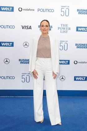 Award - The Power List - Germany s Top 50 Franca Lehfeldt bei The Power List - Germany s Top 50 im Restaurant Sphere im Fernsehturm am 05.06.2025 in Berlin Copyright: xEventpressxKochanx