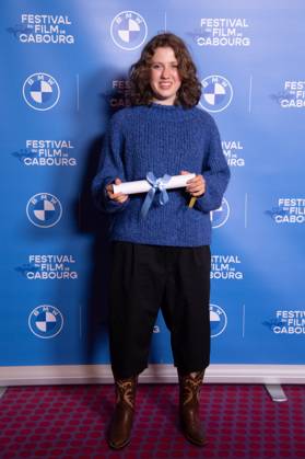 Cabourg Winners Photocall Juliette Gasquet awarded with the Premier Rendez Vous 2025 award during the Winners Photocall as part of the 39th Cabourg Film Festival in Cabourg, France on June 13, 2025. Photo by Aurore Marechal ABACAPRESS.COM Cabourg France  Copyright: xMarechalxAurore ABACAx