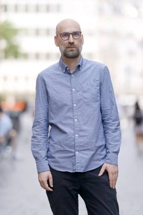 Filmeditor Stephan Bechinger - Preisträger in der Kategorie Bester Schnitt Fiktion Kino beim Deutschen Kamerapreis 2025 im WDR Funkhaus. Köln, 13.06.2025 NRW Deutschland Copyright: xChristophxHardtx