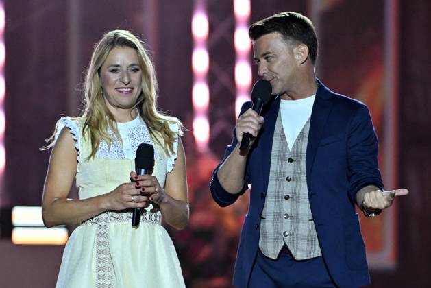 14.06.2025 - Bad Kleinkirchheim St. Oswald am Hoferriegel in Österreich (AUT) - Wenn die Musi spielt Open Air 2025 - Stefanie Hertel und Marco Ventre,
