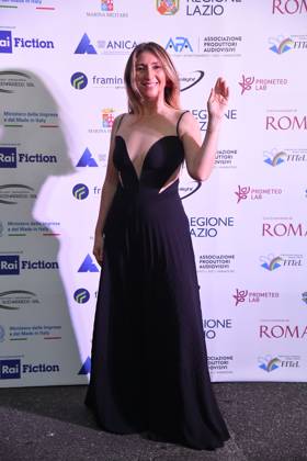 Rome, Via Veneto Golden Film Award 2025, In the photo: Roberta Ammendola  Copyright: xVincenzoxLandix xipa-agency.netx xVincenzoxLandix IPA_Agency_IPA59070583