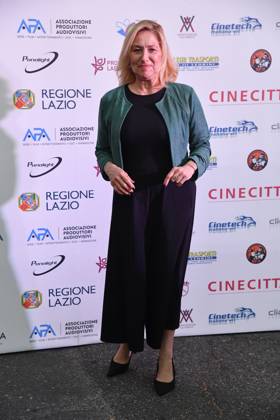 Rome, Via Veneto Golden Film Award 2025, In the photo: Elisabetta Migliorelli  Copyright: xVincenzoxLandix xipa-agency.netx xVincenzoxLandix IPA_Agency_IPA59070658