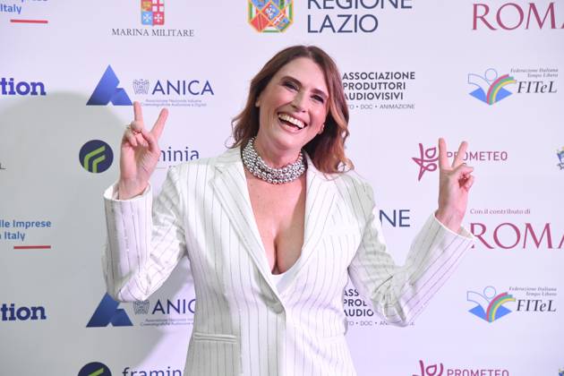 Rome, Via Veneto Golden Film Award 2025, In the photo: Sabina Stilo  Copyright: xVincenzoxLandix xipa-agency.netx xVincenzoxLandix IPA_Agency_IPA59070676