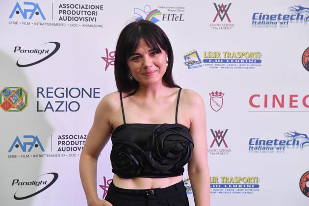Rome, Via Veneto Golden Film Award 2025, In the photo: Claudia Tranchese  Copyright: xVincenzoxLandix xipa-agency.netx xVincenzoxLandix IPA_Agency_IPA59070748