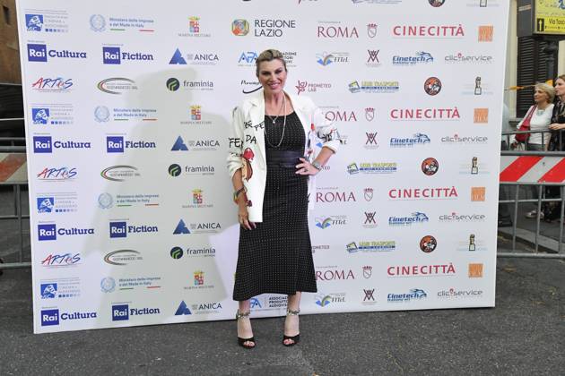 Rome, Via Veneto Golden Film Award 2025, In the photo: Nadia Rinaldi  Copyright: xVincenzoxLandix xipa-agency.netx xVincenzoxLandix IPA_Agency_IPA59070834