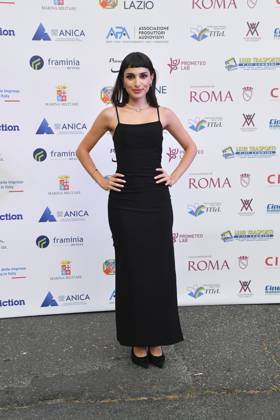 Rome, Via Veneto Golden Film Award 2025, In the photo: Angelica Pisilli  Copyright: xVincenzoxLandix xipa-agency.netx xVincenzoxLandix IPA_Agency_IPA59071005