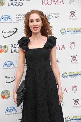 Rome, Via Veneto Golden Film Award 2025, In the photo: Rossella Ambrosini  Copyright: xVincenzoxLandix xipa-agency.netx xVincenzoxLandix IPA_Agency_IPA59071025