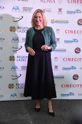 Rome, Italy: Rome, Via Veneto Golden Film Award 2025, In the photo: Elisabetta Migliorelli Rome Italy  - ZUMAp169 20250614_zea_p169_1567 Copyright: xVincenzoxLandix