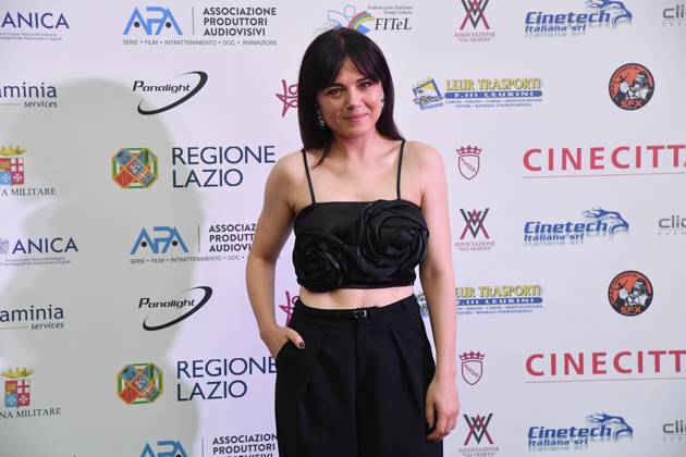 Rome, Italy: Rome, Via Veneto Golden Film Award 2025, In the photo: Claudia Tranchese Rome Italy  - ZUMAp169 20250614_zea_p169_1588 Copyright: xVincenzoxLandix