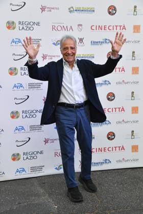 Rome, Italy: Rome, Via Veneto Golden Film Award 2025, In the photo: Enrico Montesano Rome Italy  - ZUMAp169 20250614_zea_p169_1636 Copyright: xVincenzoxLandix