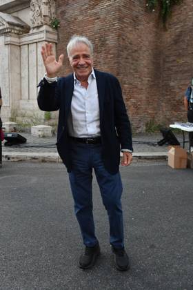 Rome, Italy: Rome, Via Veneto Golden Film Award 2025, In the photo: Enrico Montesano Rome Italy  - ZUMAp169 20250614_zea_p169_1653 Copyright: xVincenzoxLandix
