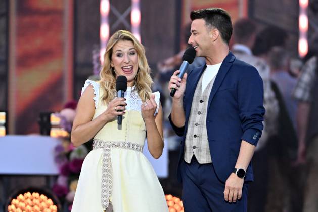 14.06.2025 - Bad Kleinkirchheim St. Oswald am Hoferriegel in Österreich (AUT) - Wenn die Musi spielt Open Air 2025 - Stefanie Hertel und Marco Ventre,