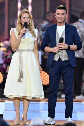14.06.2025 - Bad Kleinkirchheim St. Oswald am Hoferriegel in Österreich (AUT) - Wenn die Musi spielt Open Air 2025 - Stefanie Hertel und Marco Ventre,