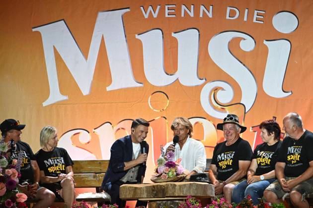 14.06.2025 - Bad Kleinkirchheim St. Oswald am Hoferriegel in Österreich (AUT) - Wenn die Musi spielt Open Air 2025 - Marco Ventre und Hansi Hinterseer,
