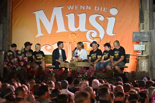 14.06.2025 - Bad Kleinkirchheim St. Oswald am Hoferriegel in Österreich (AUT) - Wenn die Musi spielt Open Air 2025 - Marco Ventre und Hansi Hinterseer,