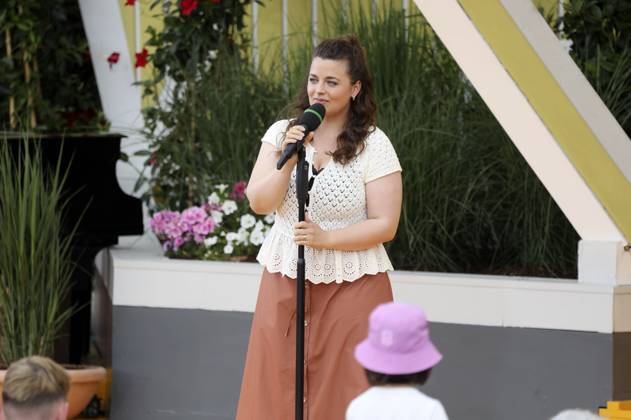 Ronja Forcher in der ARD TV-Show Immer wieder sonntags im Europa-Park. Rust, 15.06.2025