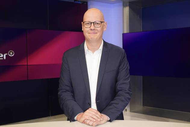 Matthias Deiß in der ARD-Talkshow maischberger im Studio Berlin Adlershof. Berlin, 17.06.2025