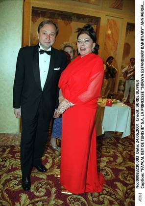 FAYCAL BEY DE TUNISIE S.A. LA PRINCESSE SORAYA ESFANDIARY BAKHTIARY ANNIVERSAIRE DE S.A. LA PRINCESSE SORAYA ESFANDIARI BAKHTIARY AU ROYAL MONCEAU PLAN AMERICAIN France Copyright: xOLIVIERxBORDEx xBESTIMAGExOLIVIERxBORDEx xBESTIMAGEx