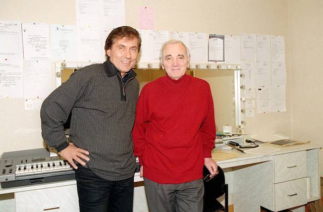 FRANK MICHAEL ET CHARLES AZNAVOUR AU PALAIS DES CONGRES PARIS France Copyright: xCOADICxGUIRECx xBESTIMAGExCOADICxGUIRECx xBESTIMAGEx