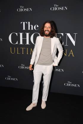 Rome, Cinema Adriano Premiere of the Series The Chosen The Last Supper , In the photo: Jonathan Roumie Copyright: xVincenzoxLandix xipa-agency.netx xVincenzoxLandix IPA_Agency_IPA59399250