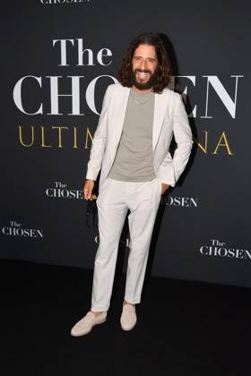 Rome, Cinema Adriano Premiere of the Series The Chosen The Last Supper , In the photo: Jonathan Roumie Copyright: xVincenzoxLandix xipa-agency.netx xVincenzoxLandix IPA_Agency_IPA59399251