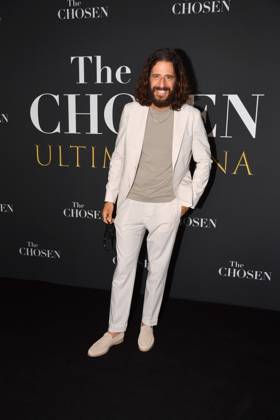 Rome, Cinema Adriano Premiere of the Series The Chosen The Last Supper , In the photo: Jonathan Roumie Copyright: xVincenzoxLandix xipa-agency.netx xVincenzoxLandix IPA_Agency_IPA59399253