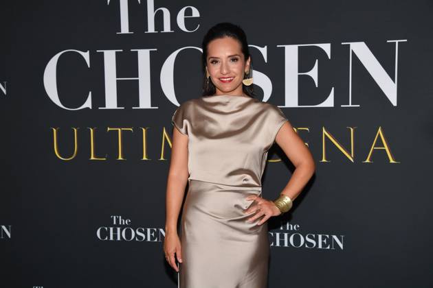 Rome, Cinema Adriano Premiere of the Series The Chosen The Last Supper , In the photo: Vanessa Benavente Copyright: xVincenzoxLandix xipa-agency.netx xVincenzoxLandix IPA_Agency_IPA59399271