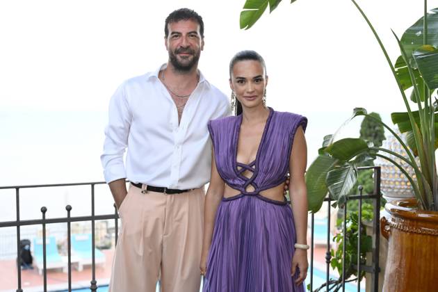 Taormina: Evening of the Nations Award. In the photo: Ismail Demirci,Hande Soral  Copyright: xMaurizioxD Avanzox xipa-agency.netx xMaurizioxDxAvanzox IPA_Agency_IPA59682538
